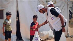 «الهلال الأحمر الكويتي» ينفذ مشروعاً إغاثياً لدعم النازحين الفلسطينيين بمنطقة «المواصي»