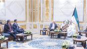 سمو أمير البلاد يستقبل الرئيس التنفيذي لشركة جولدمان ساكس