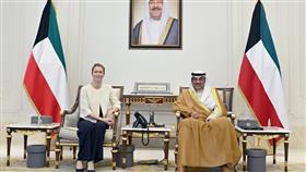 سمو ولي العهد يستقبل الممثل الأعلى للاتحاد الأوروبي للشؤون الخارجية والسياسية والأمنية