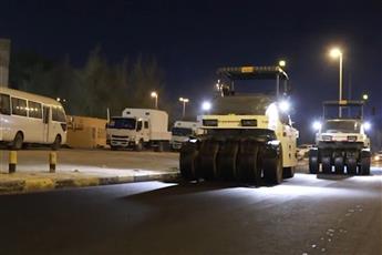 الأشغال: أعمال صيانة جذرية في شارع دمشق ضمن خطة تطوير الطرق