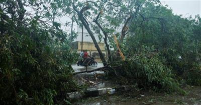 الهند تعلن حالة التأهب القصوى استعداداً لوصول إعصار «مونتا»