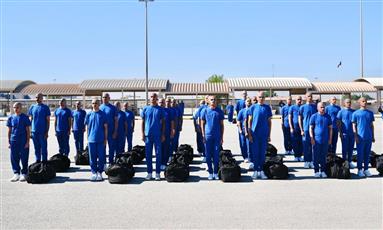 الجيش الكويتي يستقبل الدفعة 119 من المتطوعين ضباط الصف من حملة الدبلوم والثانوية بعد استكمال الفحوصات الطبية