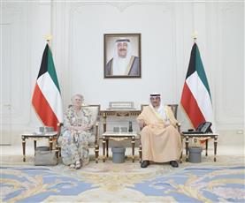 سمو ولي العهد يستقبل رئيس مجلس إدارة الصندوق العالمي لمكافحة الإيدز والسل والملاريا