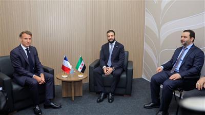 ماكرون يدعو الشرع للانضمام إلى التحالف الدولي ضد داعش