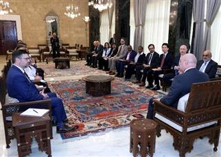 الرئيس اللبناني يشدد على أهمية دعم البنك الدولي لبلاده لتحقيق التعافي