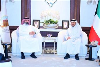 محافظ الفروانية يستقبل مدير عام هيئة الزراعة لبحث مشاريع التشجير والتجميل