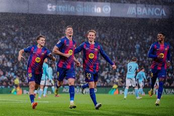 برشلونة يضرب سيلتا فيجو برباعية مثيرة ويواصل ملاحقة ريال مدريد