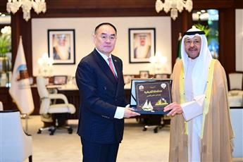 عذبي الناصر يستقبل سفير منغوليا لبحث أوجه التعاون وتعزيز العلاقات الثنائية