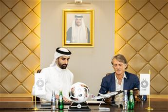 روبرتو مانشيني مدرباً للسد القطري حتى 2028