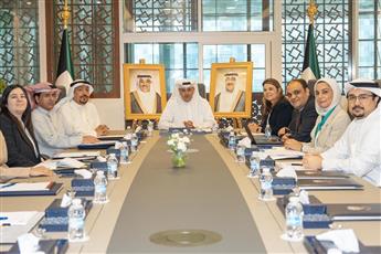 المخيزيم يبحث مع ممثل برنامج الأمم المتحدة الإنمائي تعزيز التعاون والتخطيط الاستراتيجي