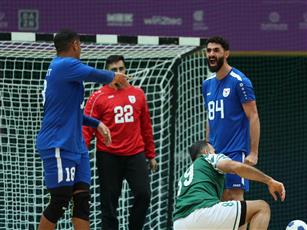 أزرق اليد يفوز على نظيره العراقي بدورة ألعاب التضامن الإسلامي