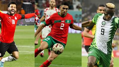 صلاح وحكيمي وأوسيمين.. صراع ثلاثي على عرش الأفضل في إفريقيا 2025