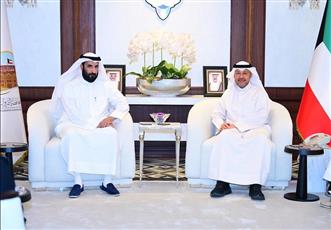 عذبي الناصر يستقبل مدير هيئة الطرق والنقل البري لبحث مشاريع الصيانة والتطوير