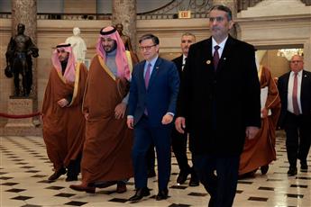 ولي العهد السعودي يزور الكونغرس في واشنطن