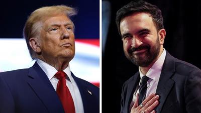 بعد أشهر من السجال والتراشق الكلامي.. ترامب وممداني وجهاً لوجه في البيت الأبيض