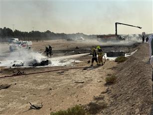 مصرع طيار هندي بتحطم مقاتلة «تيجاس» خلال عرض جوي في دبي