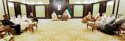 سمو ولي العهد يستقبل وزراء الدفاع لدول الخليج بمناسبة انعقاد الدورة الـ22 لمجلس الدفاع الخليجي المشترك