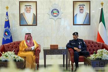 اللواء العدواني بحث تعزيز التعاون وتبادل الخبرات الأمنية مع وفد من «الداخلية السعودية»