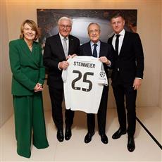 الرئيس الألماني يكرّم توني كروس في البرنابيو بوسام الاستحقاق