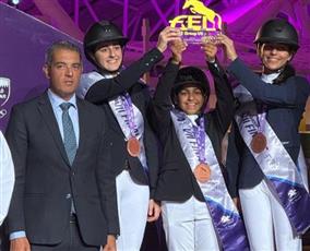 فرسان الكويت يحصدون المركز الثالث في بطولة الاتحاد الدولي للفروسية بقطر