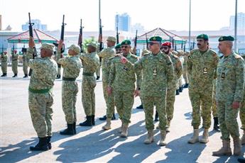 وكيل الحرس الوطني تفقد عدداً من الدورات في معسكر الصمود