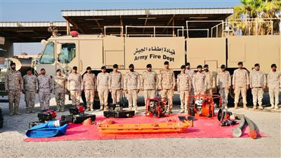 اجتماع تنسيقي في لواء صالح المحمد الآلي/94 لقوة واجب غيث برئاسة العميد الركن بدر عبدالله الشطي