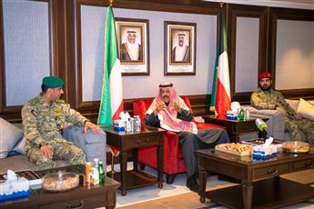 نائب رئيس الحرس الوطني يزور معسكر الشيخ سالم العلي لمتابعة مشروع التوسعة