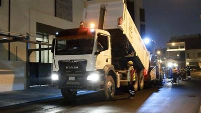 وزيرة الأشغال: استمرار أعمال الصيانة الشاملة للطرق في منطقة النزهة