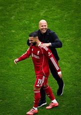 بوساطة فان دايك.. هذا ما دار في الاجتماع بين صلاح وسلوت