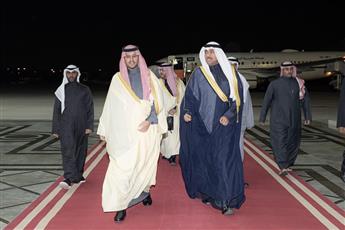 وزير الدولة عضو مجلس الوزراء السعودي الأمير تركي بن محمد بن فهد يصل البلاد في زيارة رسمية
