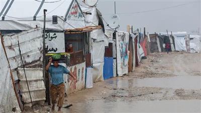 حماس تحذر من تفاقم الكارثة الإنسانية في غزة بعد غرق خيام النازحين بسبب الأمطار