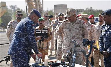 رئيس الأركان يزور لواء التحرير الآلي 6 ويطلع على تمرين ميداني ومعرض تسليح مشترك