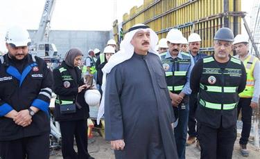 العوضي يطّلع ميدانيا على مشروع مركز التأهيل من الإدمان.. ويوجّه بسرعة إنجازه