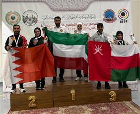 منتخب الكويت يحقق ذهبية وفضية في البطولة العربية لرماية المسدس والبندقية بعمان