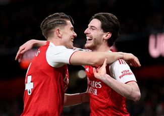 آرسنال يحافظ على صدارة الدوري الإنجليزي الممتاز بفوزه الصعب على ضيفه برايتون