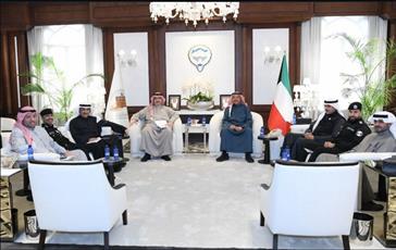 الشيخ عذبي الناصر يبحث مع المحافظين توحيد الجهود وتطوير العمل المشترك