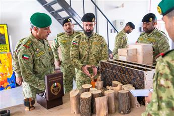 وكيل الحرس الوطني يقوم بزيارة تفقدية إلى معسكر التحرير