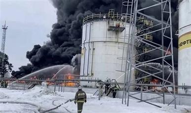 حريق وأضرار بمصفاة توابسي الروسية جراء هجوم أوكراني