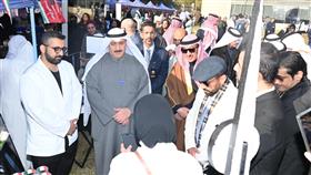 احتفال مستشفى الجهراء بمناسبة الأعياد الوطنية تحت رعاية وزير الصحة ومحافظ الجهراء