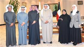 محافظ الجهراء يستقبل وفد معهد الأبحاث العلمية