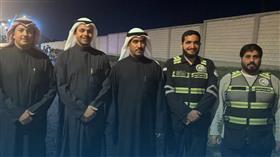 وكيل الأشغال تفقد سير أعمال صيانة الشوارع في مزارع الوفرة