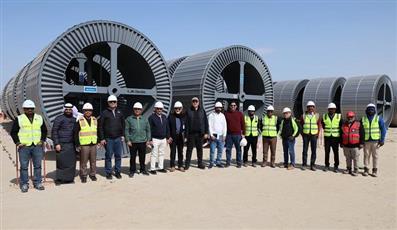وفد من الصندوق الكويتي للتنمية بزيارة ميدانية إلى محطة الوفرة