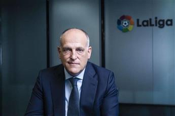 رئيس رابطة الليغا يرد بشكل قوي على مدرب ريال مدريد