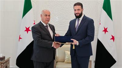 الشرع يتسلم دعوة رسمية من العراق للمشاركة في القمة العربية