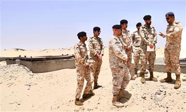 نائب رئيس الأركان يتفقد عددا من المواقع الشمالية التابعة لهيئة الإمداد والتموين