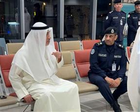 النائب الأول يتفقد مطار الكويت للاطلاع على استعدادات الصيف والحج