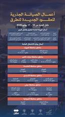 أعمال الصيانة الجذرية للعقود الجديدة للطرق