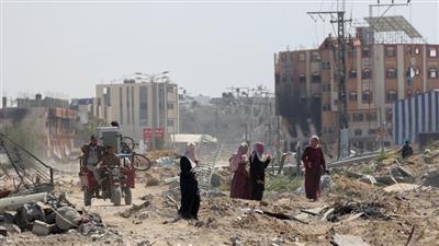 استشهاد 8 فلسطينيين بقصف للاحتلال في خان يونس
