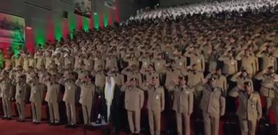 النائب الأول يشهد تخريج الدفعة 32 من ضباط الاختصاص بكلية الشرطة