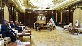 سمو رئيس الوزراء يستقبل نائب رئيس مجلس الوزراء للتنمية الصناعية وزير النقل والصناعة المصري